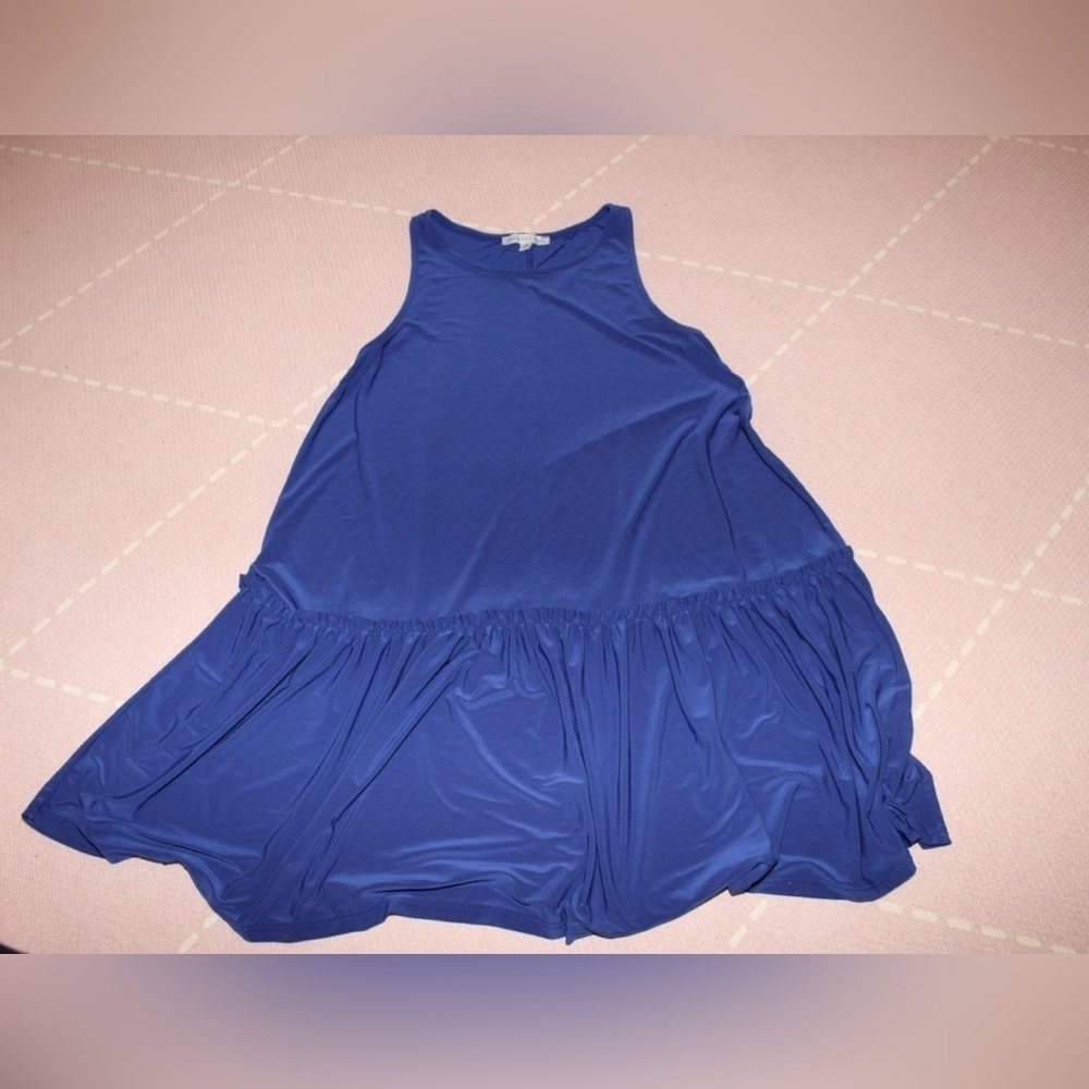 Blue Sleeveless Dress